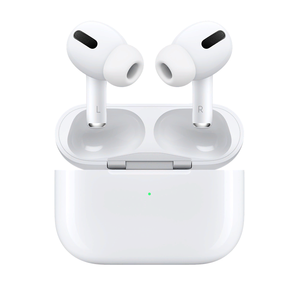 Наушники беспроводные Airpods Pro (Premium copy) чехол в подарок - фото 1 - id-p112105361