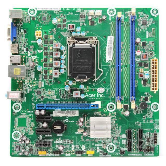 МАТЕРИНСКАЯ ПЛАТА ACER S1155 H61 DDR3 IPISB-VR REV 1.01 - фото 1 - id-p112105485