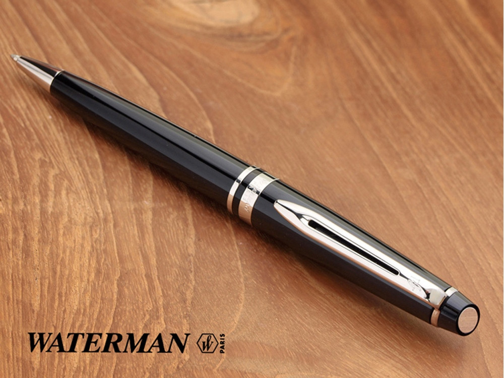 Шариковая ручка Waterman Expert 3, цвет: Black CT, стержень: Mblu - фото 9 - id-p111932335