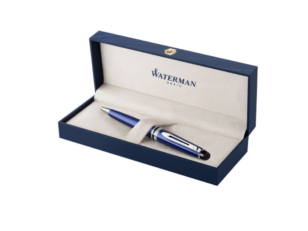 Шариковая ручка Waterman Expert 3, цвет: Blue CT, цвет чернил: синий М - фото 2 - id-p111932336