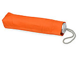 Зонт складной Tempe, механический, 3 сложения, с чехлом, оранжевый, фото 5