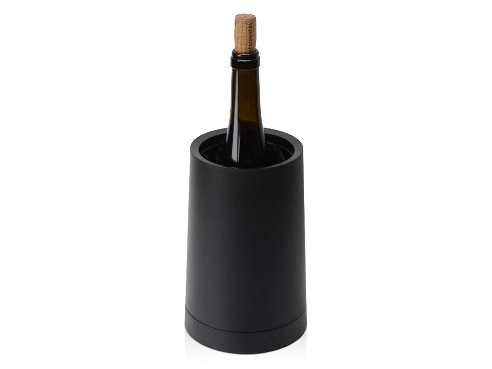 Охладитель Cooler Pot 2.0 для бутылки цельный, черный - фото 1 - id-p111799619
