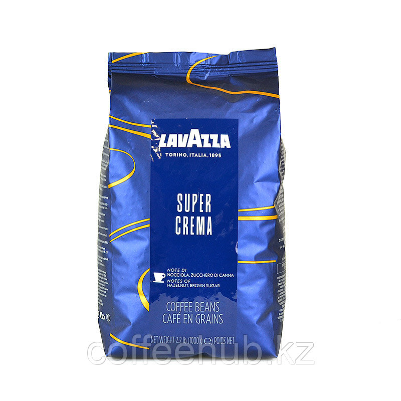 Кофе в зернах Lavazza  Super Crema 1000 г (1 кг)