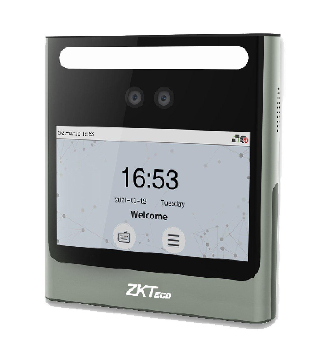 Биометрический терминал СКУД и учет рабочего времени ZKTeco EFace10 [500]  (лицо, карта, пароль)