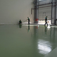 Полимерный промышленный наливной пол