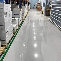 Полимерный промышленный пол для склада