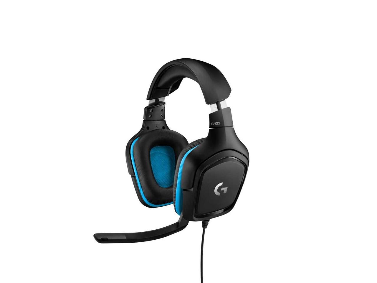 Гарнитура игровая Logitech G432 Gaming Headset Leatherette (M/N: A00090/A00092) - фото 2 - id-p112108722