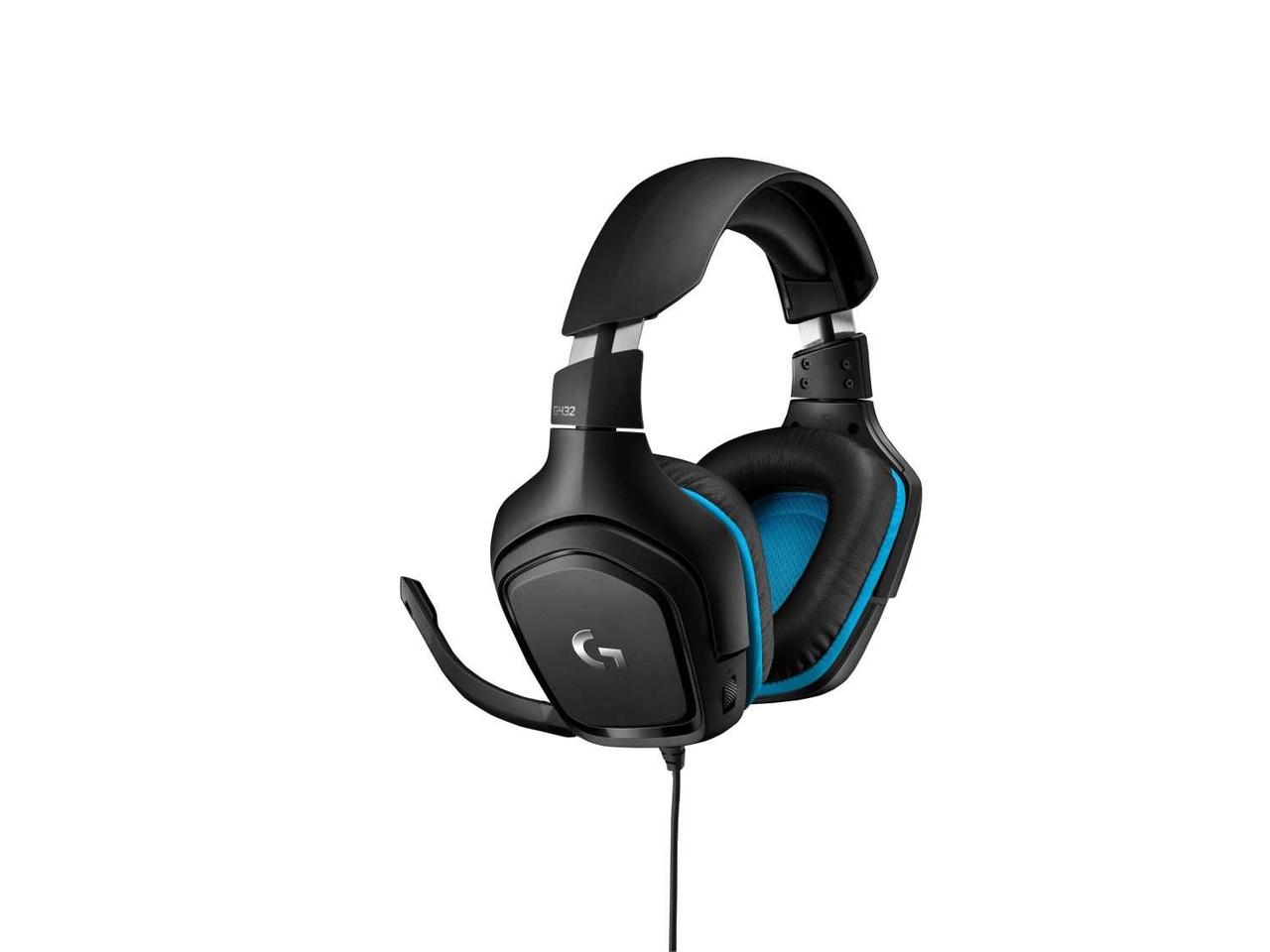 Гарнитура игровая Logitech G432 Gaming Headset Leatherette (M/N: A00090/A00092) - фото 4 - id-p112108722