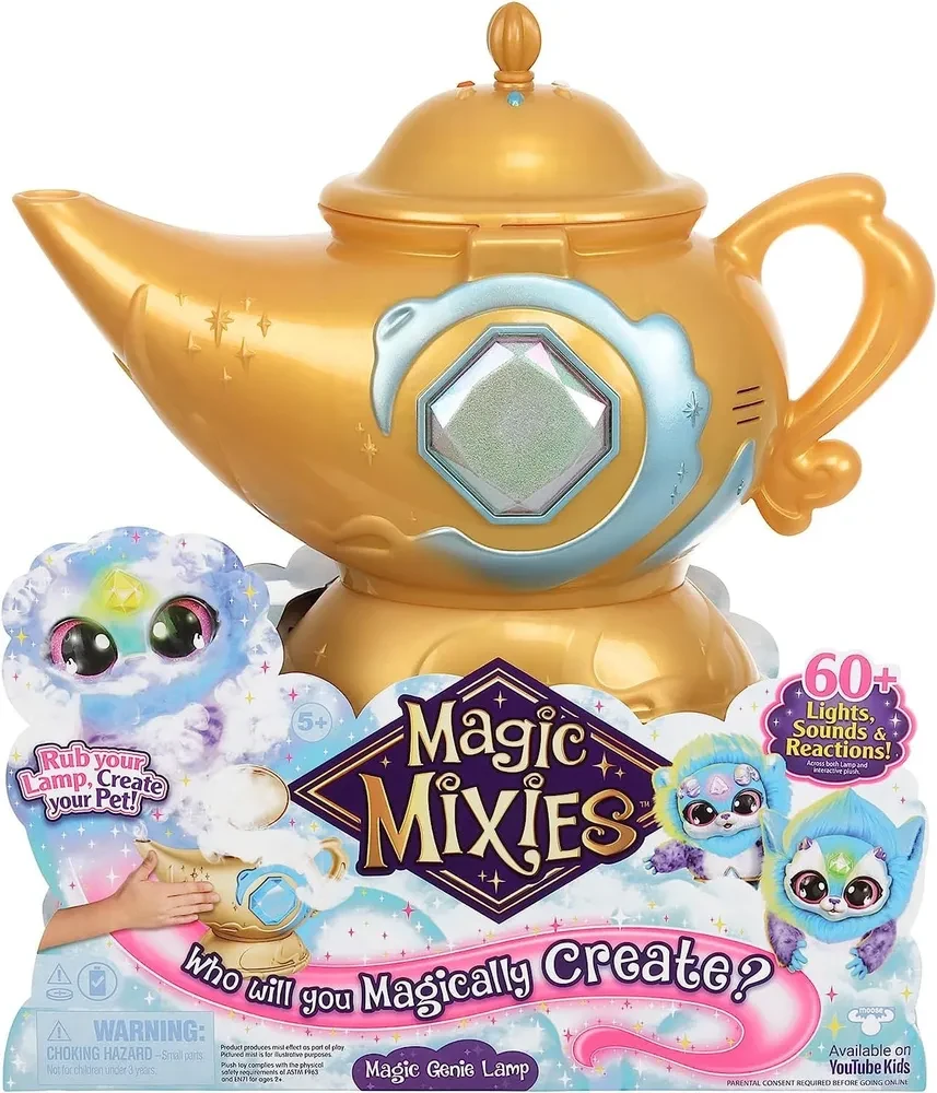 Magic Mixies Lamp Волшебная интерактивная Лампа Мэджик Миксис голубая