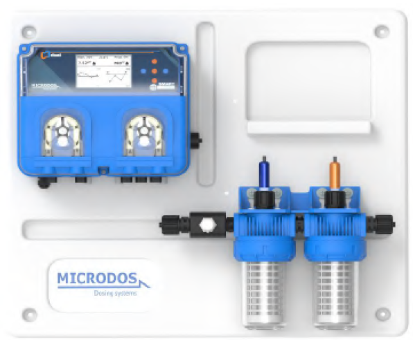 Система дозирования Microdos NEW DUAL PANEL SMART PH 1.5 л/ч /REDOX 3 л/ч