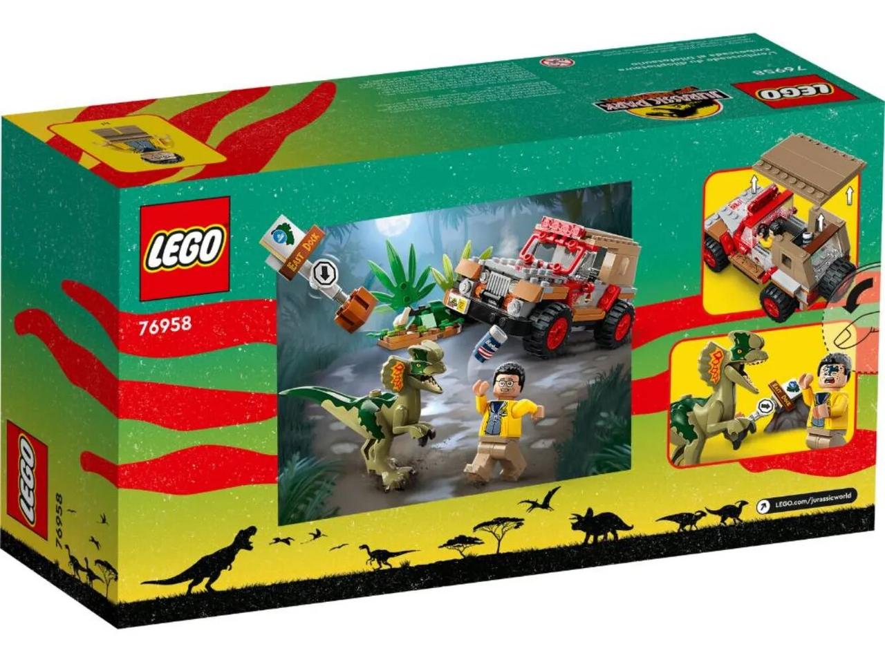 Lego Jurassic World Засада Дилофозавра