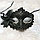 Венецианская маска экокожа черная, фото 3