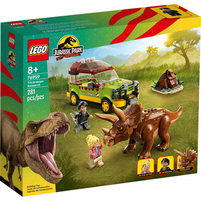 Lego Jurassic World Поиск трицератопса