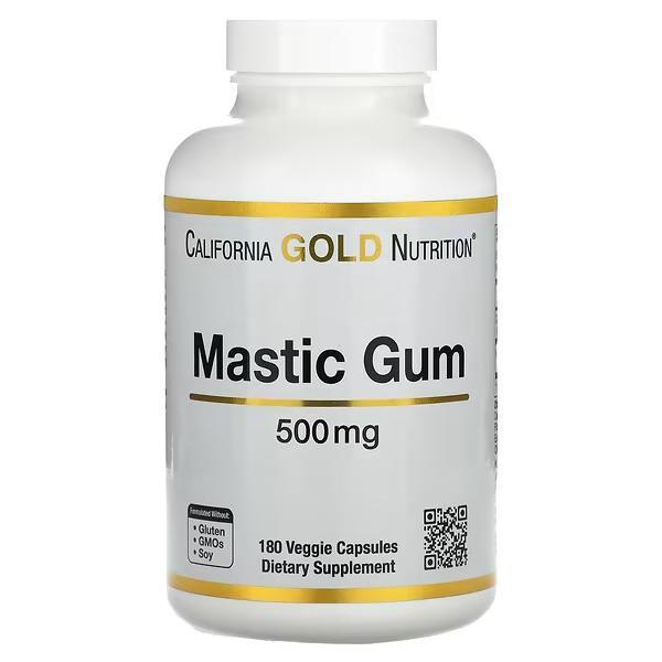 CGN, Мастиковая смола, 500 мг, 180 капсул - фото 1 - id-p111777426