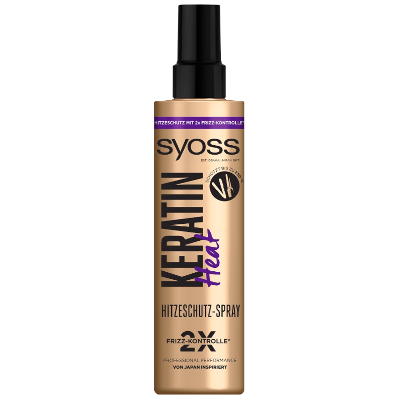 Термозащитный спрей для волос Syoss Keratin Heat Spray, 250мл