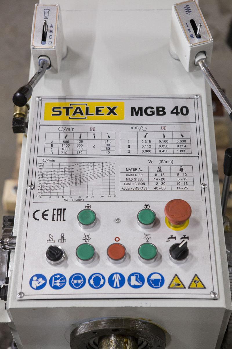 Станок сверлильный Stalex MGB-32 - фото 8 - id-p110017732