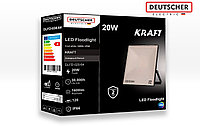 Светодиодные прожекторы KRAFT 20W 6400K (DEUTSCHER)