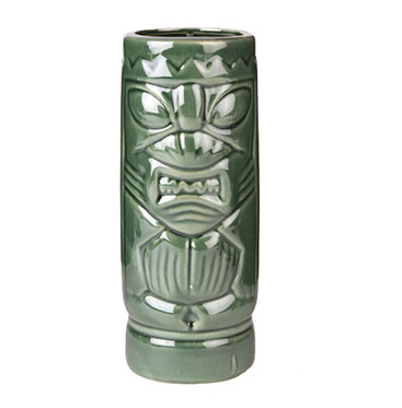 Керамическая кружка Tiki Mean Green 500мл из керамики - фото 1 - id-p112135057