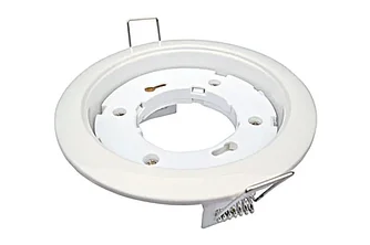 Тонкий встраиваемый светильник белый GX 53 white (DEUTSCHER)