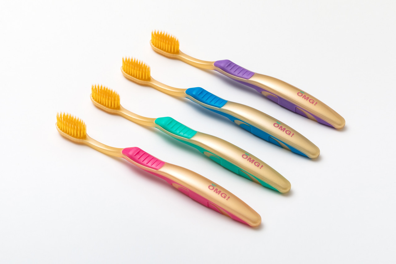 OMG NANO Gold toothbrush Зубная щетка с наночастицами золота - фото 6 - id-p52995923