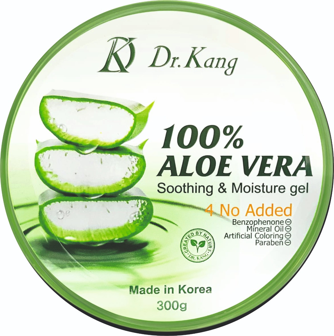 Универсальный увлажняющий гель с Алоэ Вера Dr.Kang Soothing Gel Aloe Vera 100% / 300 мл. - фото 2 - id-p112136056