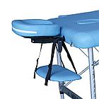 Массажный стол DFC NIRVANA, Elegant LUXE, 186х70х4 см, алюм. ножки, цвет св.голубой (Lt.Blue), фото 7