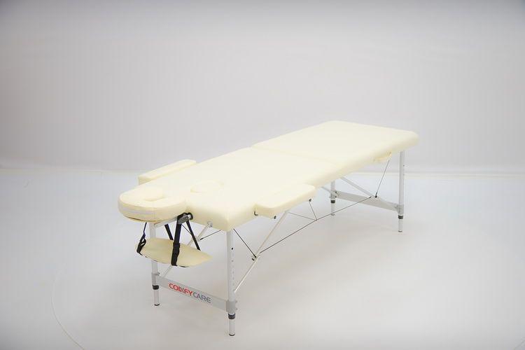 Массажный стол MET Comfort A2 СУПЕРЛЕГКИЙ, алюминий, кремовый (арт.18460)