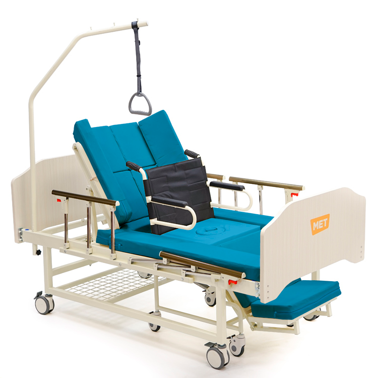 Механическая функциональная кровать MET INTEGRA с интегрированным креслом-каталкой (арт. 16821) - фото 1 - id-p112138641