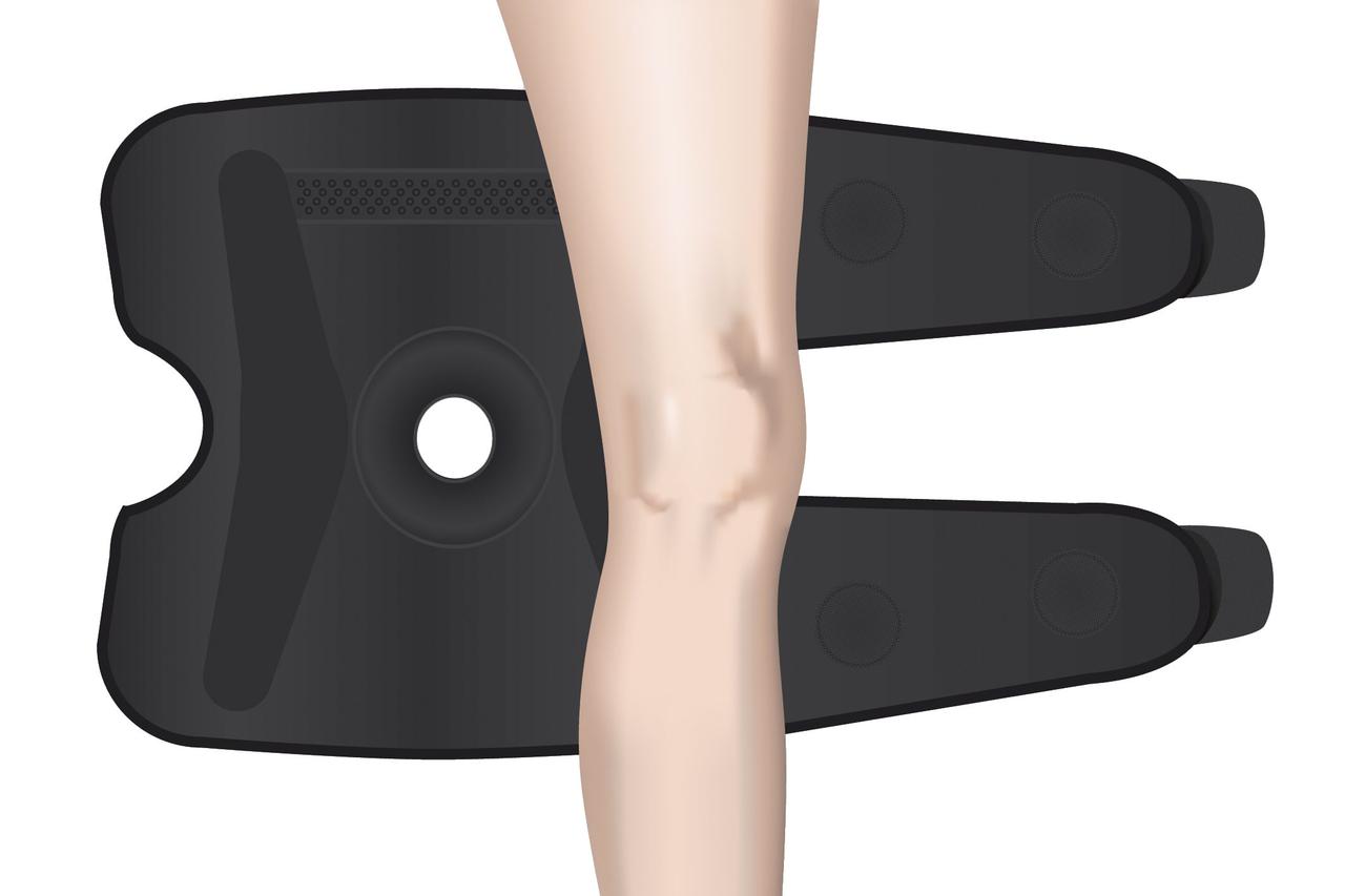 Окутывающий коленный ортез Orliman 6120/7120 с полицентрическими ребрами жесткости - фото 2 - id-p112137341