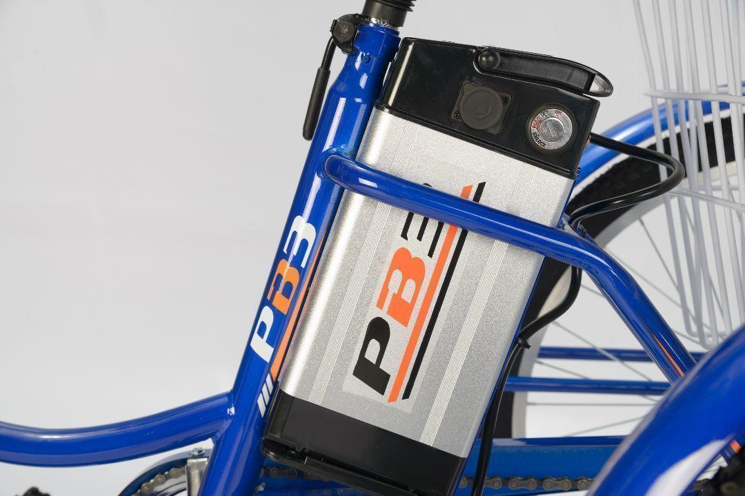 Электровелосипед трехколесный для взрослых РВЗ Чемпион (LITHIUM) 24" 6 скоростей - фото 9 - id-p112138269