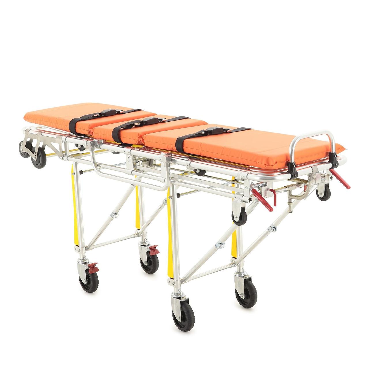 Каталка для автомобилей скорой медицинской помощи Med-Mos ММ-А3 СП-1НФ со съемными носилками - фото 1 - id-p112138275