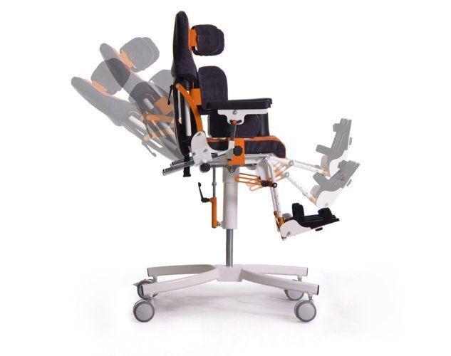 Кресло-коляска для детей с ДЦП Vermeiren Gemini II на комнатной шасси - фото 3 - id-p112141768