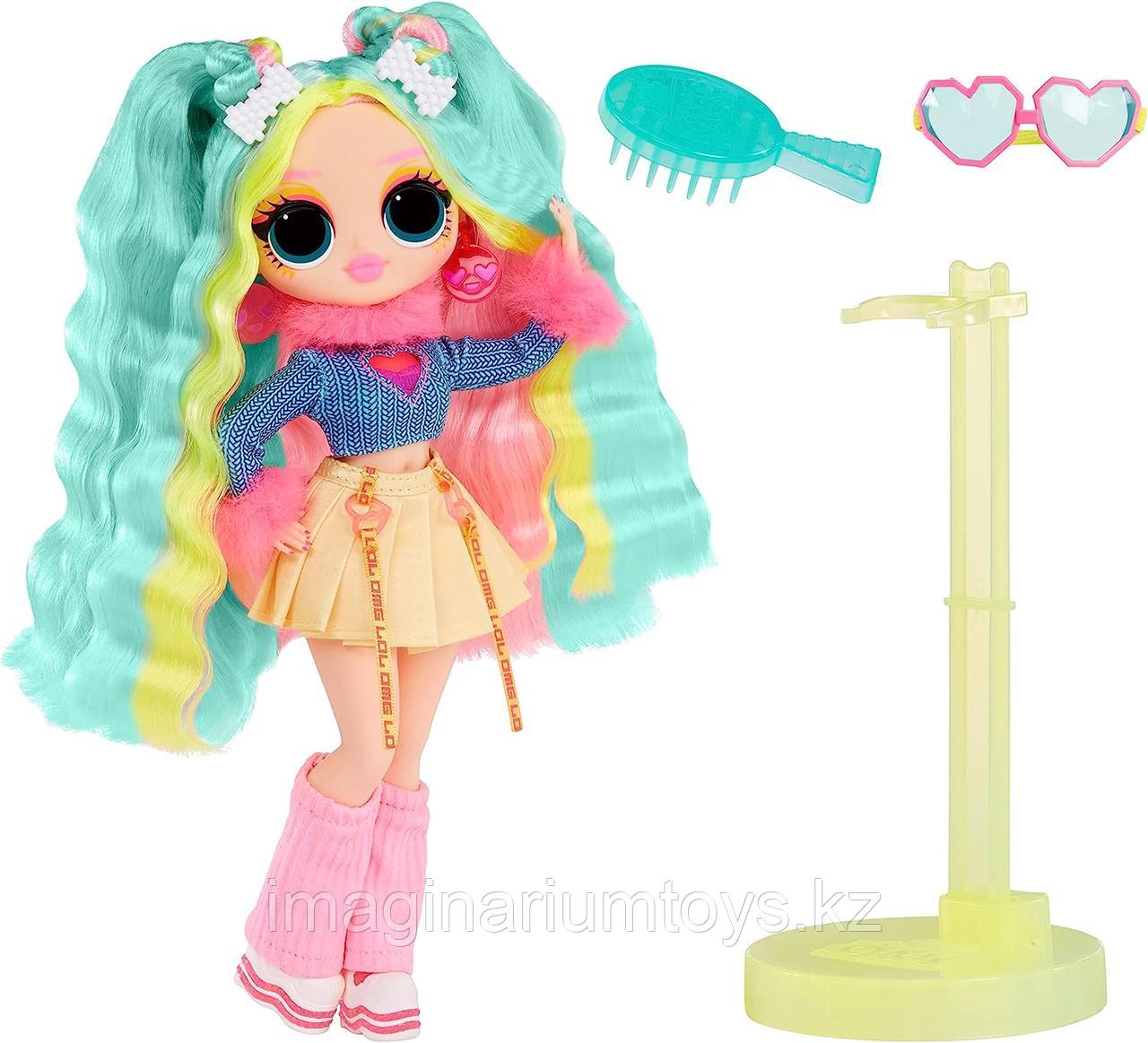 Большая Кукла LOL Surprise OMG Sunshine Color Change Bubblegum DJ меняет цвет - фото 3 - id-p112142704