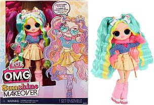 Большая Кукла LOL Surprise OMG Sunshine Color Change Bubblegum DJ меняет цвет