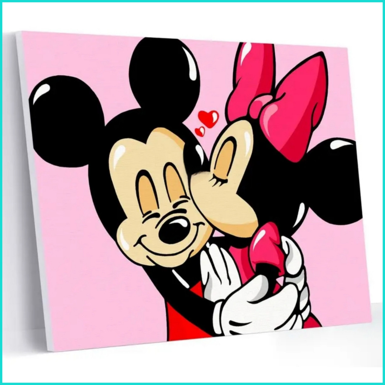 Картина по номерам "Микки и Минни Disney" (15х21)