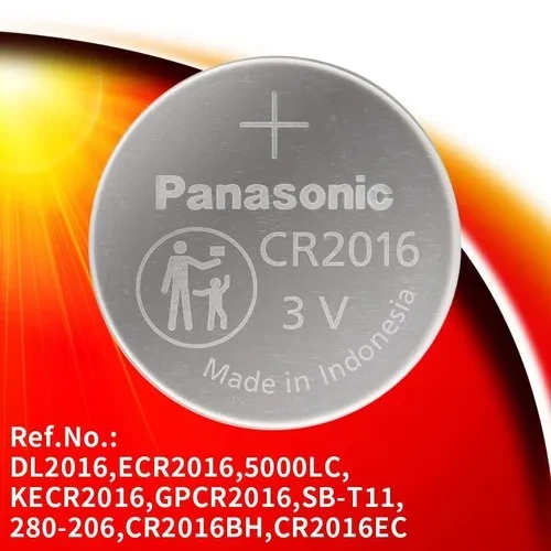 Батарейка литиевая Panasonic Power Cells CR2016 3V - фото 1 - id-p112143259