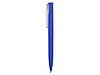 Ручка шариковая пластиковая Bon с покрытием soft touch, синий, фото 3