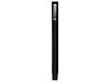 Ручка шариковая пластиковая Quadro Soft, квадратный корпус с покрытием софт-тач, черный, фото 3