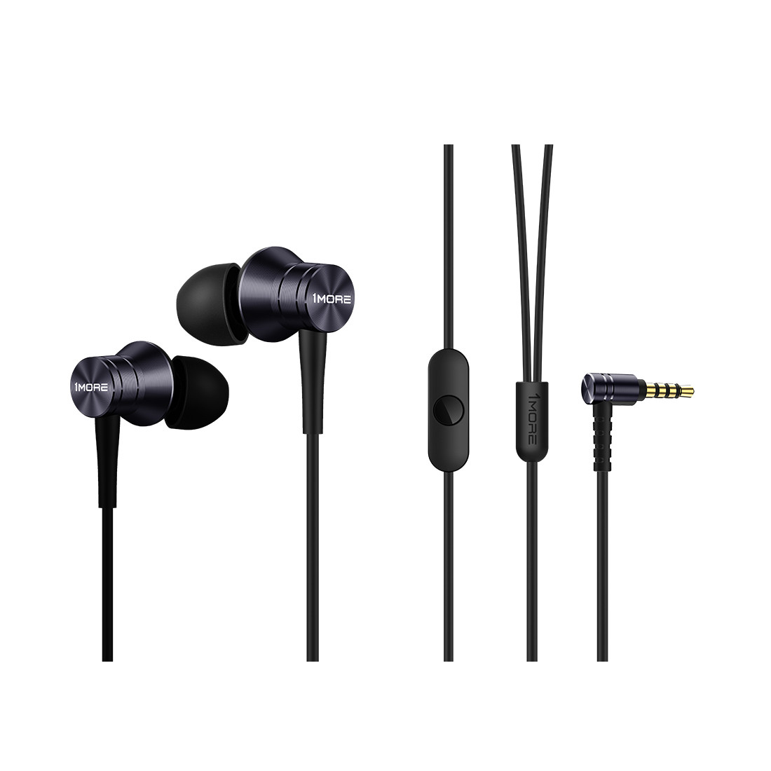 Наушники 1MORE Piston Fit In-Ear Headphones E1009 Серый - фото 3 - id-p112144600