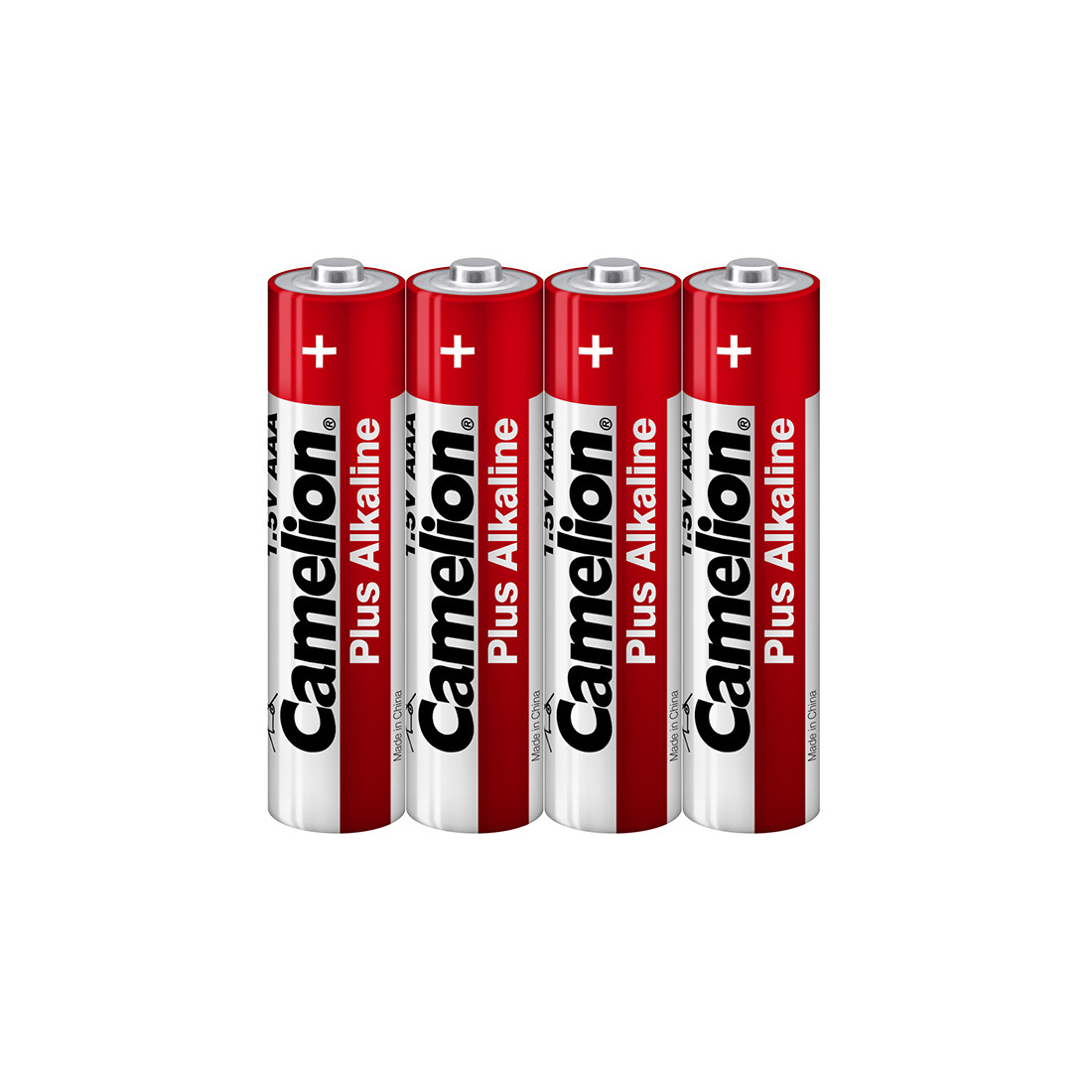 Батарейка, CAMELION, LR03-SP4, Plus Alkaline, AAA, 1.5V, 1150 mAh, 4 шт в плёнке - фото 1 - id-p112146955