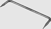 Скоба такелажная 6 мм, прямой тип, оцинкованная Сталь