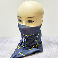 Бандана темно синий с желтыми узорами 18*25см