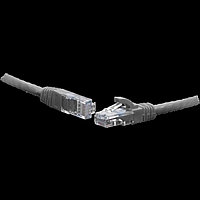 SNR-UU4-5E-003-LST-GY Коммутационный шнур U/UTP 4-х парный cat.5e 0.3м LSZH standart серый