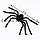 Паук декоративный маленький для Хэллоуина черный 44 см, фото 2