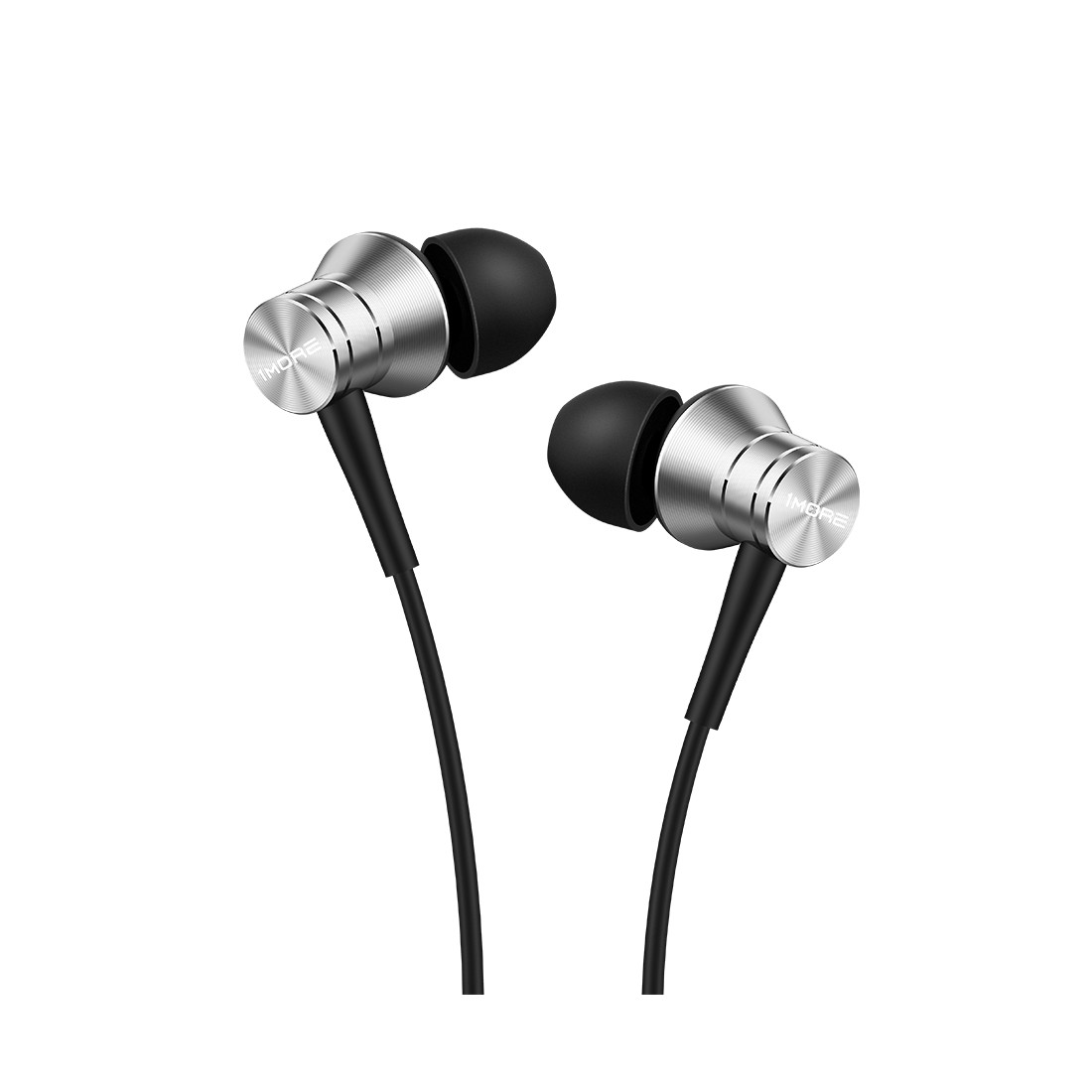 Наушники 1MORE Piston Fit In-Ear Headphones E1009 Серебристый 2-015306