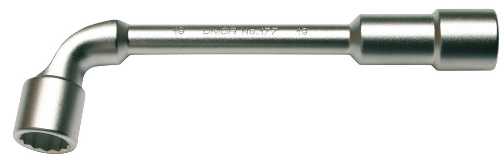 Ключ торцевой 13 двойной изогнутый 177 UNIOR - фото 1 - id-p112172665