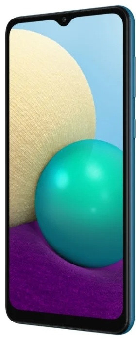 Смартфон Samsung A02 32 Blue - фото 3 - id-p112175229