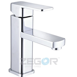 Смеситель для умывальника Zegor LEB1-A123, однозахватный