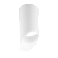 EKS светильник накладной под лампу gu10/mr16, ART FLUTE белый, 55*130.