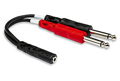 Hosa Technology стерео кабель Mini Jack 3.5mm (мама) 2 Jack (папа) Mono